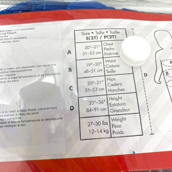 Disguise Toddler Super Mario Halloween Costume Jumpsuit Size Various - Picture 9 of 11